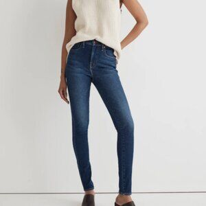 Madewell Indigo 10" High-Rise Skinny Jeans Size 24 NWT